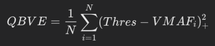 QBVE Formula