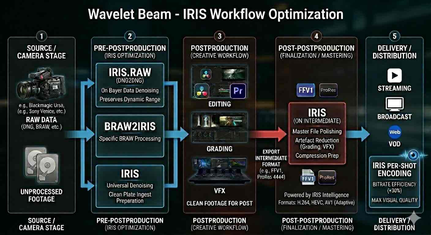 The IRIS Workflow - Wavelet Beam